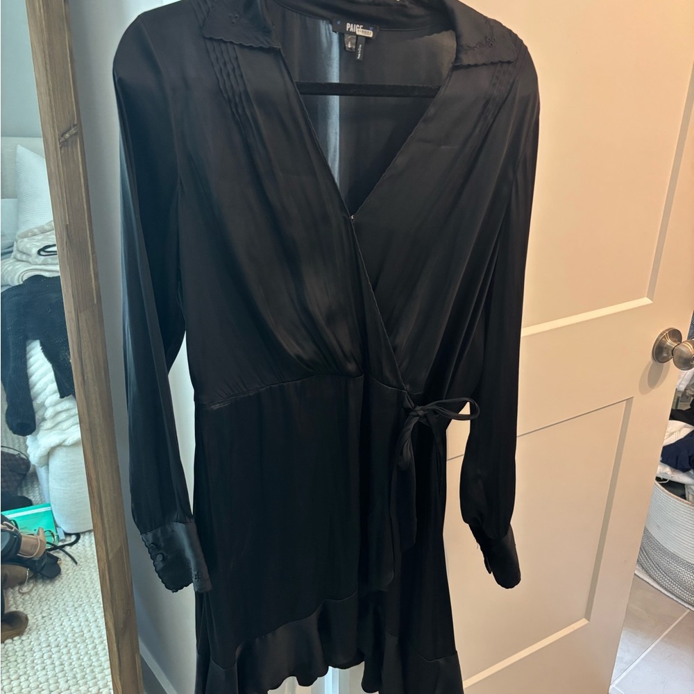 Black Wrap Dress